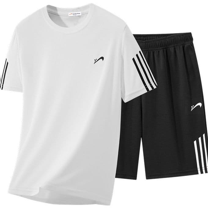 メンズジャージ メンズジャージ 三本線スポーツセットアップ