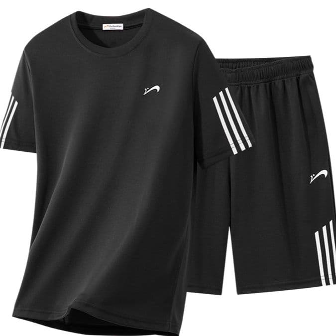 メンズジャージ メンズジャージ 三本線スポーツセットアップ