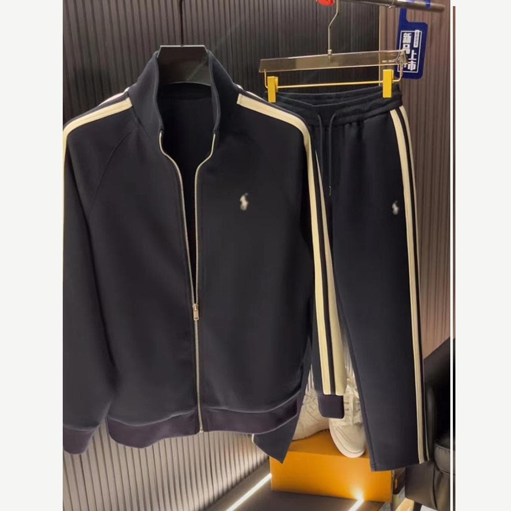 メンズジャージ専門店 上質な一本ライン入りスポーツセットアップ
