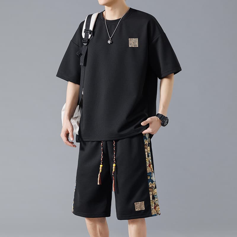 メンズジャージ専門店 龍紋装飾 上下セットアップスウェット